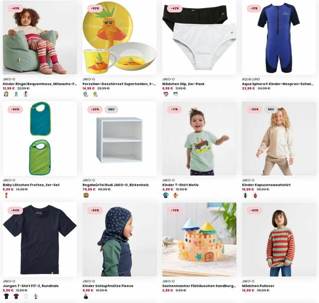 Prospekt JAKO-O vom 01.01.2024