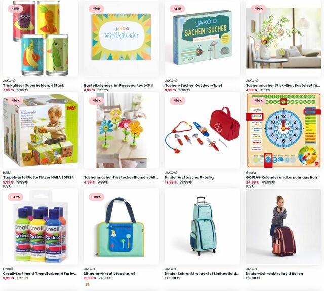 Prospekt JAKO-O vom 08.01.2024