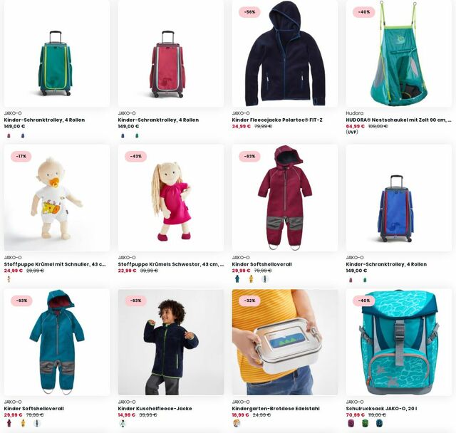 Prospekt JAKO-O vom 08.01.2024
