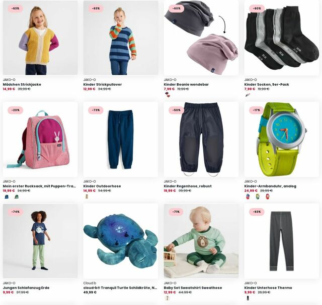 Prospekt JAKO-O vom 08.01.2024