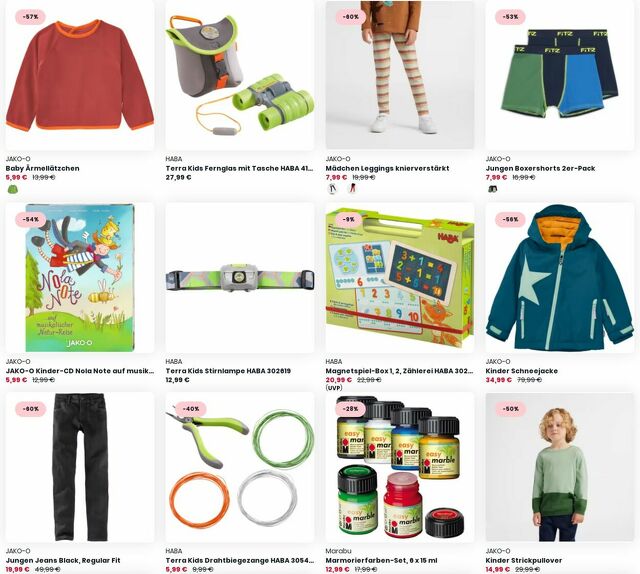 Prospekt JAKO-O vom 08.01.2024