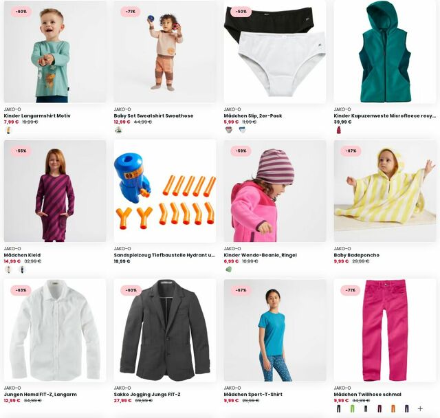 Prospekt JAKO-O vom 08.01.2024