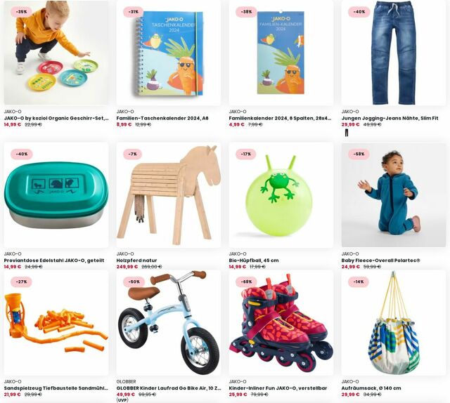 Prospekt JAKO-O vom 15.01.2024
