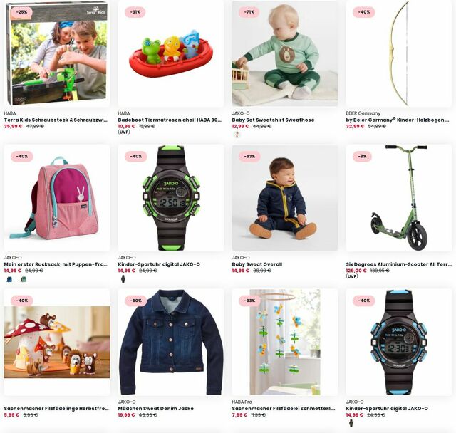 Prospekt JAKO-O vom 15.01.2024