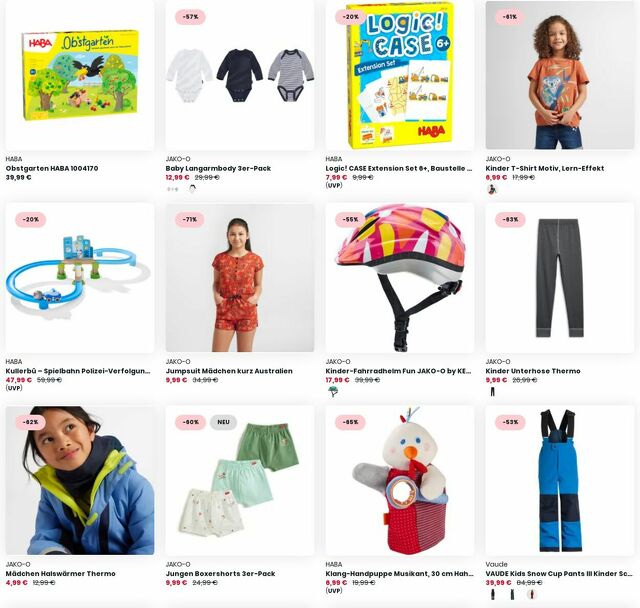 Prospekt JAKO-O vom 15.01.2024