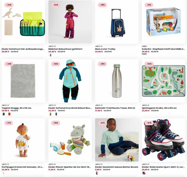 Prospekt JAKO-O vom 22.01.2024