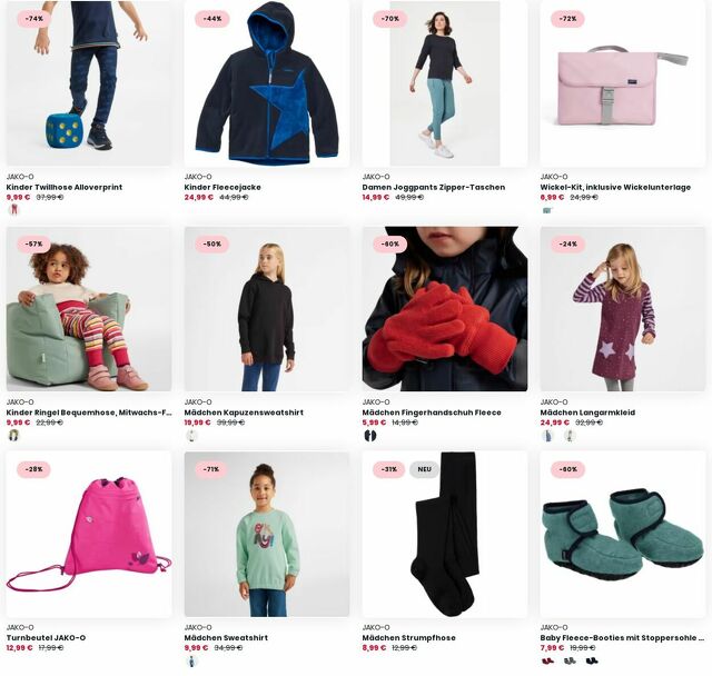 Prospekt JAKO-O vom 22.01.2024