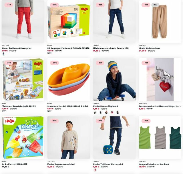 Prospekt JAKO-O vom 29.01.2024